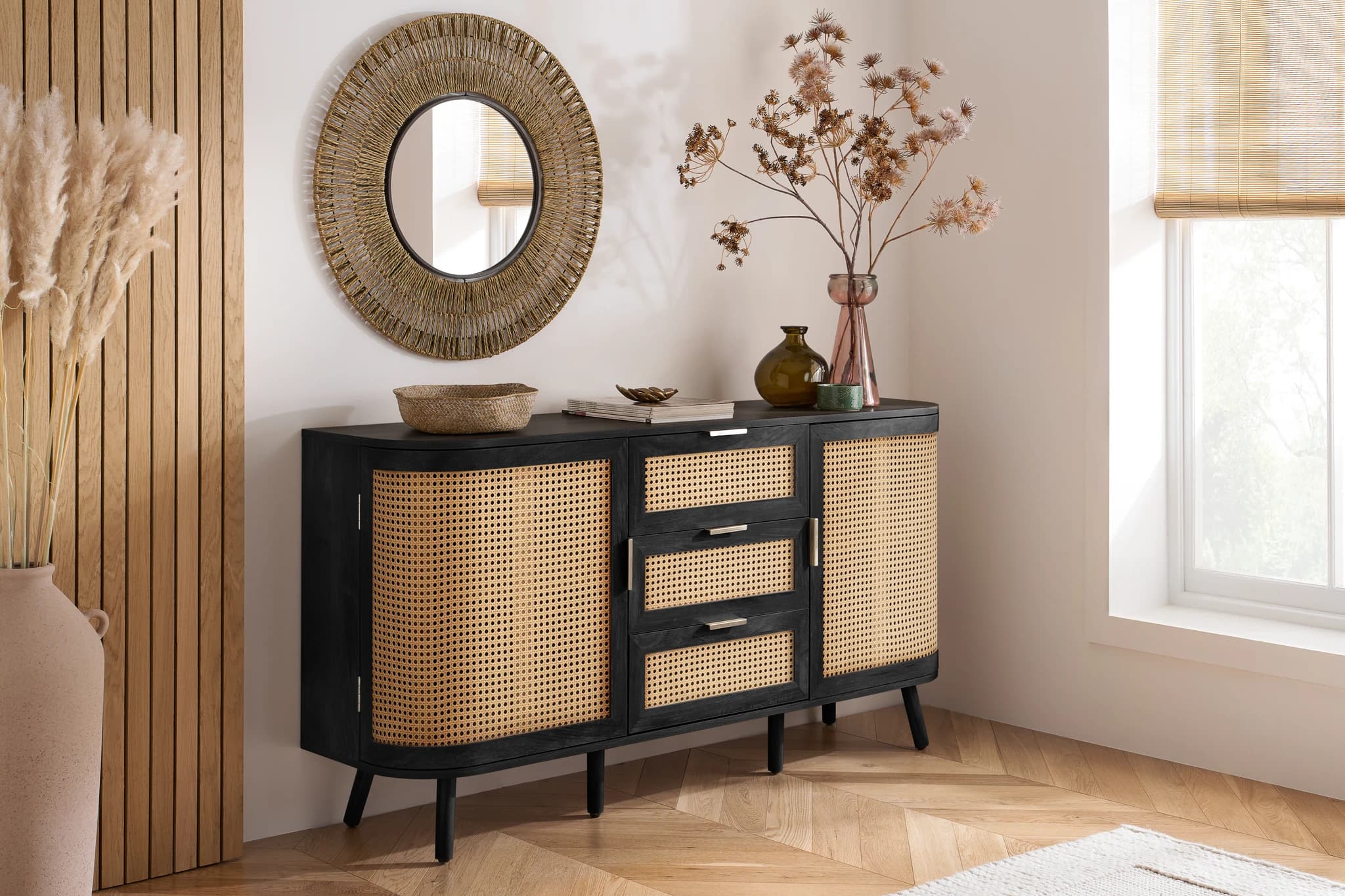 Noah 2 Door 3 Drawer Sideboard - Sideboards, photo 2 of 10