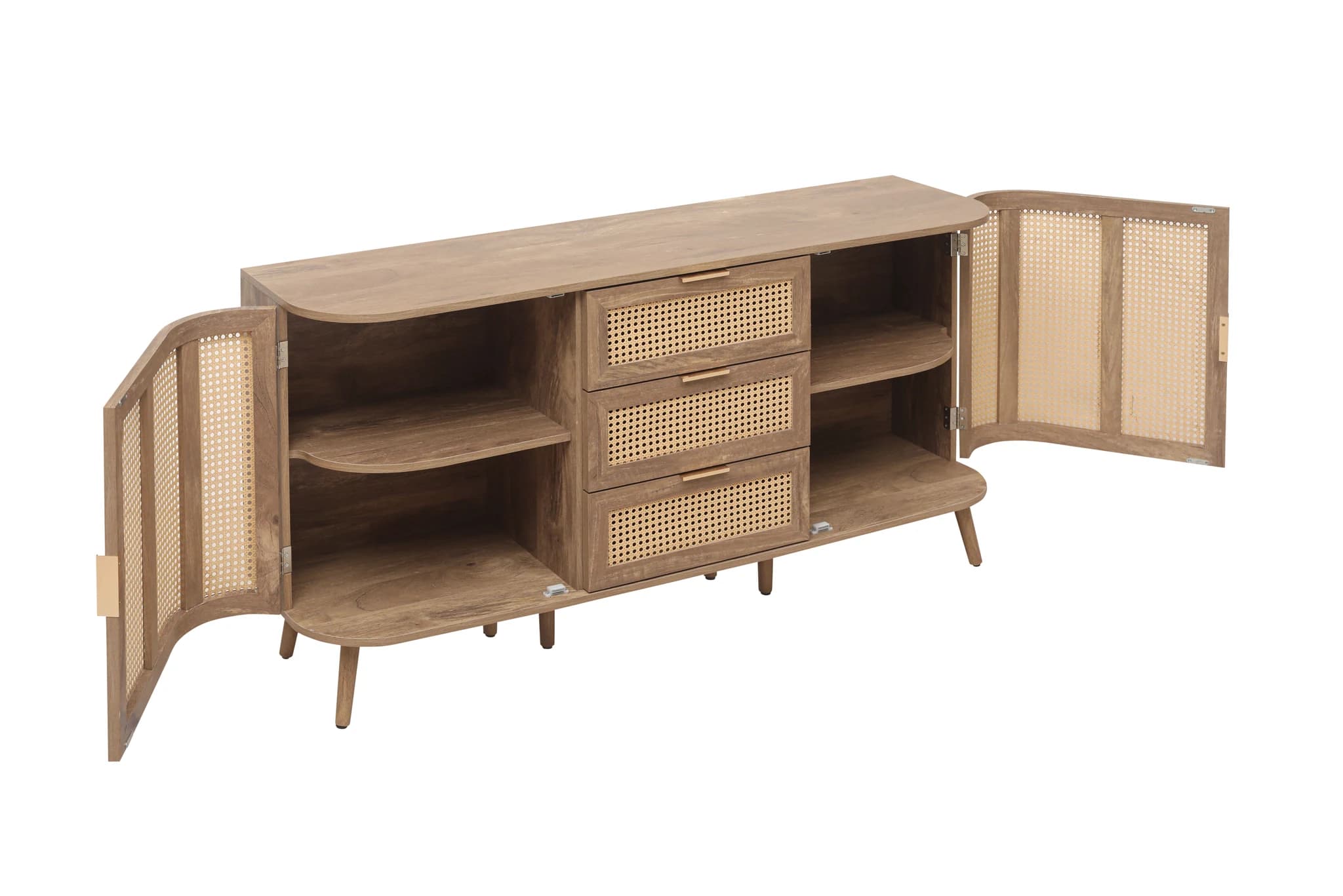 Noah 2 Door 3 Drawer Sideboard - Sideboards, photo 5 of 10