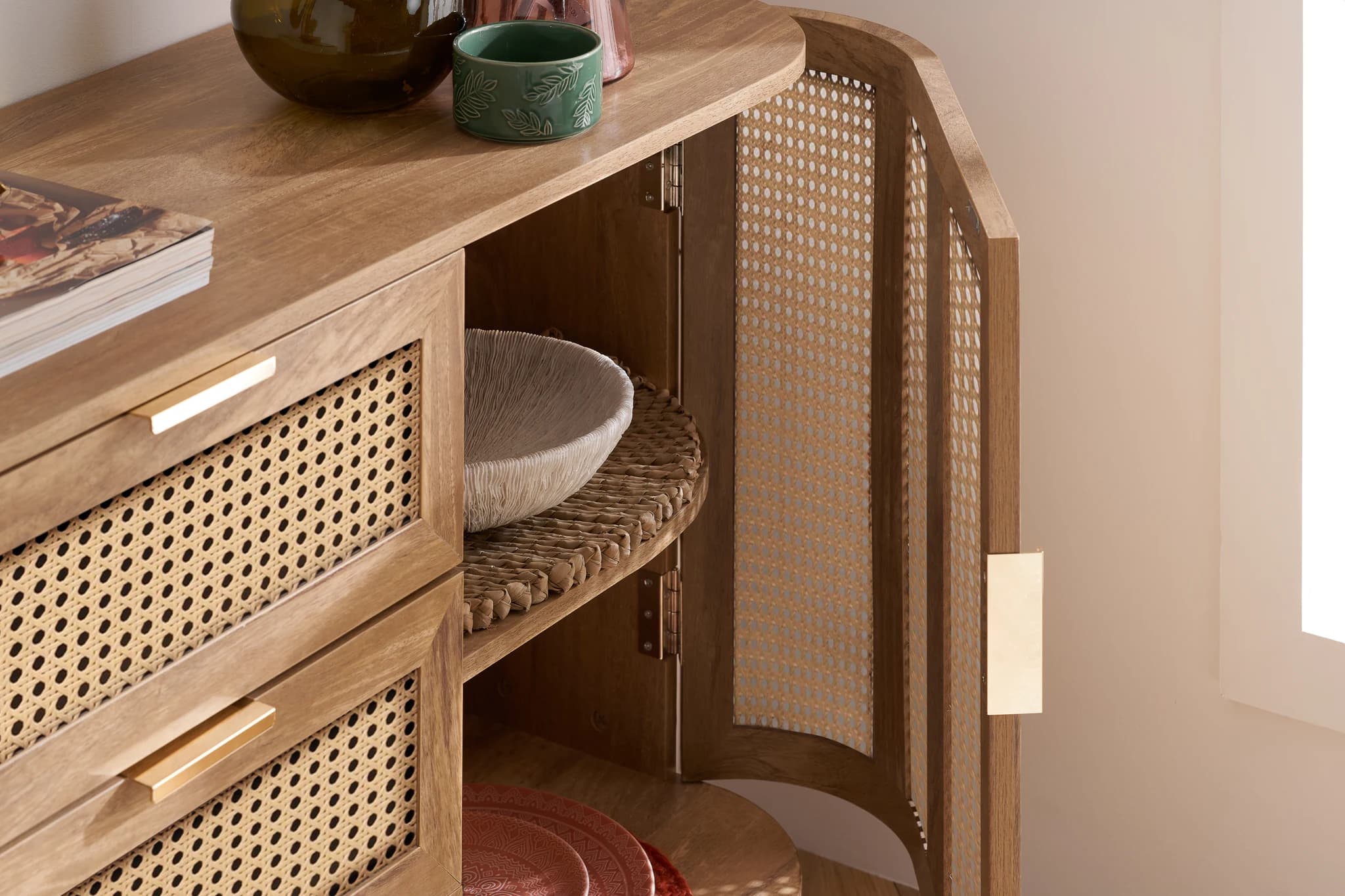 Noah 2 Door 3 Drawer Sideboard - Sideboards, photo 10 of 10