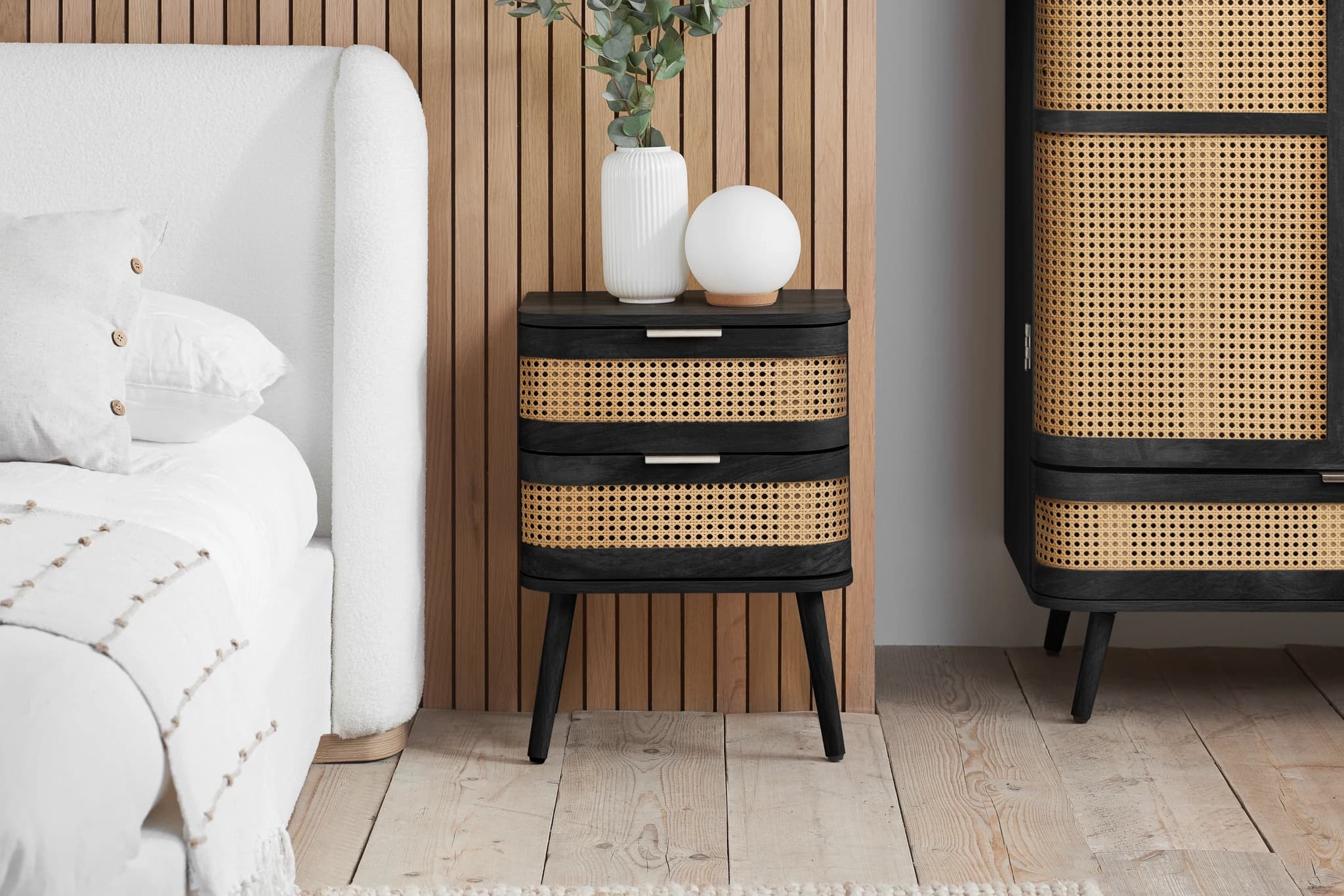 Noah 2 Drawer Bedside - Bedside tables, photo 2 of 10