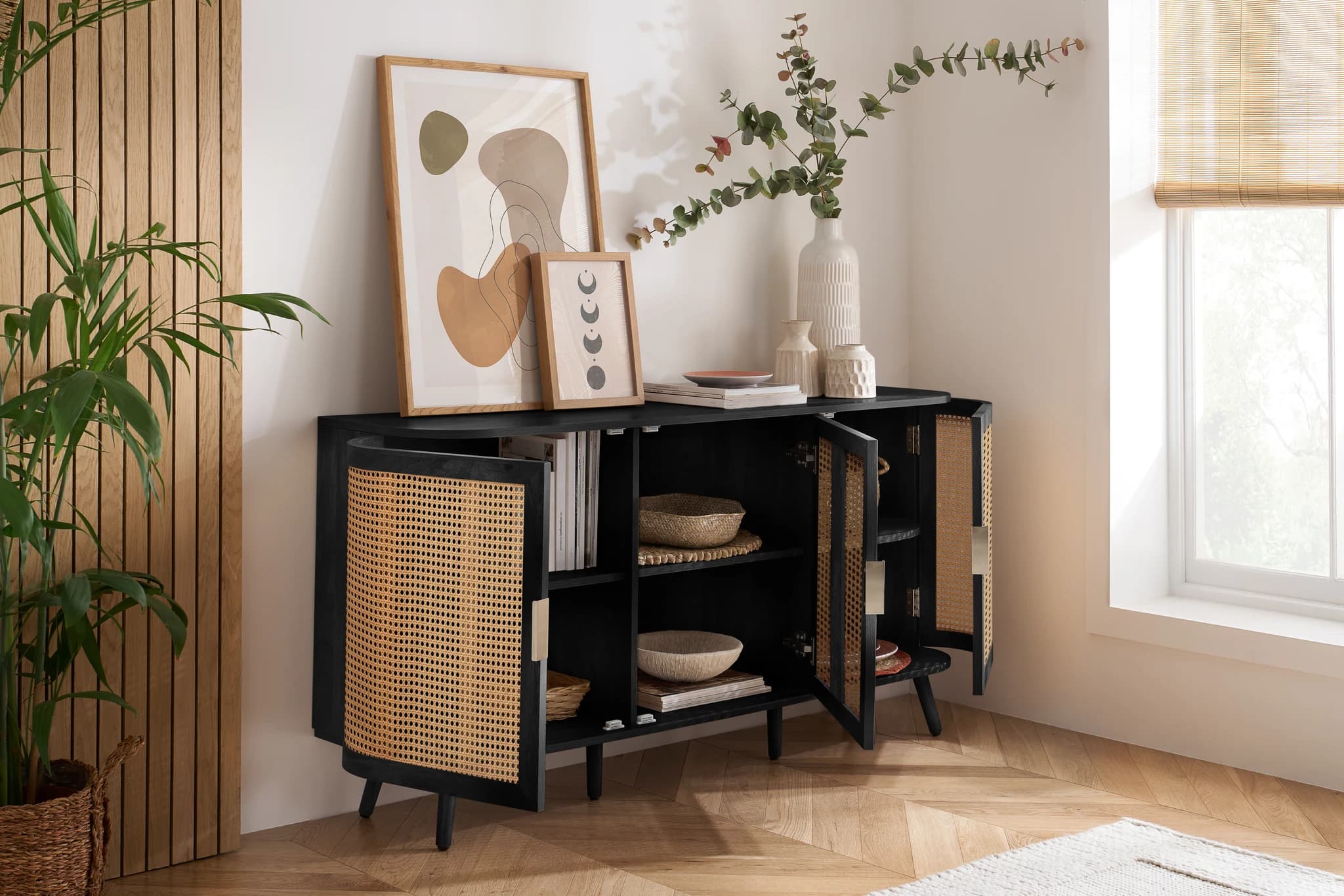 Noah 3 Door Sideboard - Sideboards, photo 9 of 10