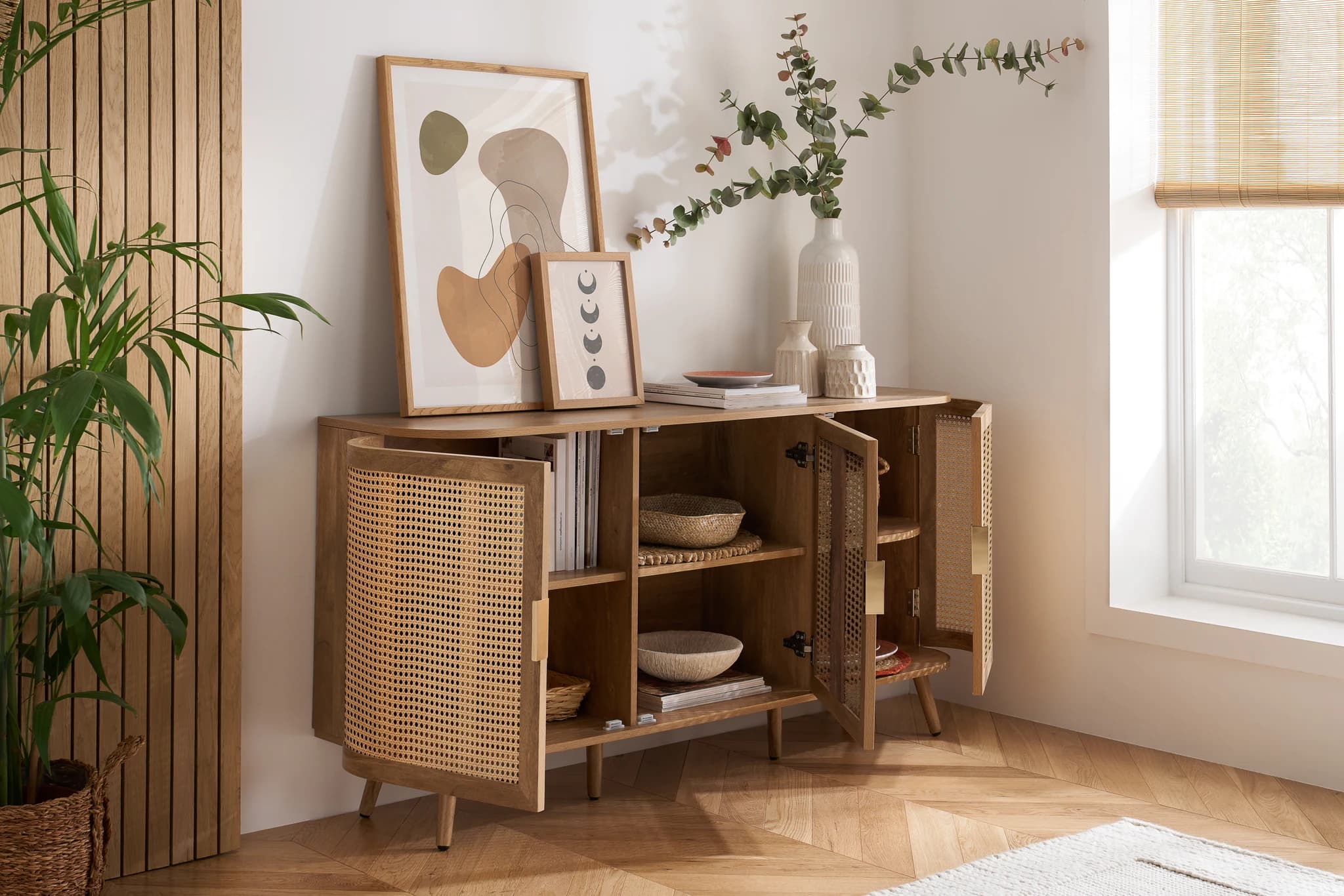 Noah 3 Door Sideboard - Sideboards, photo 9 of 10