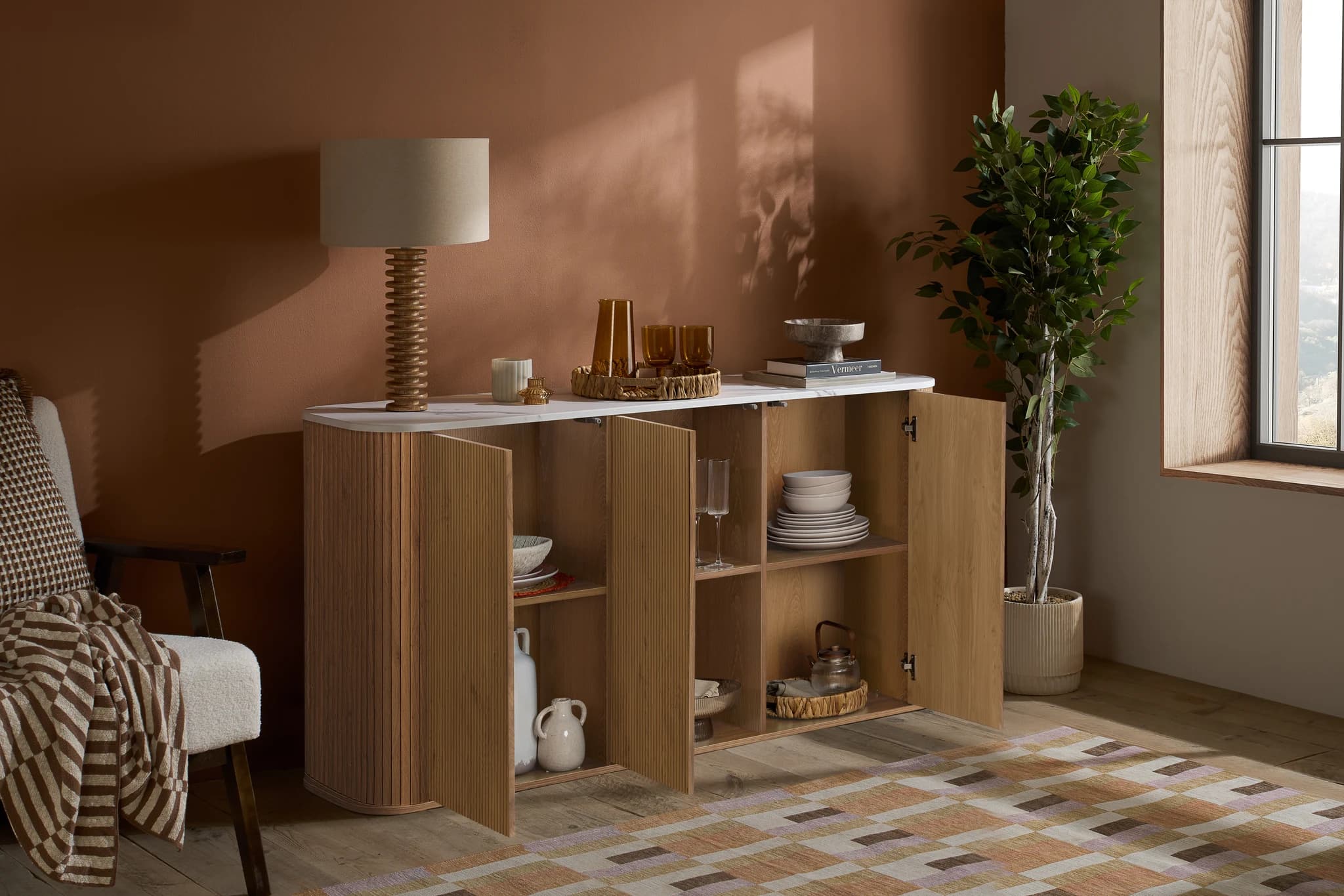 Russo 3 Door Sideboard - Sideboards, photo 10 of 10