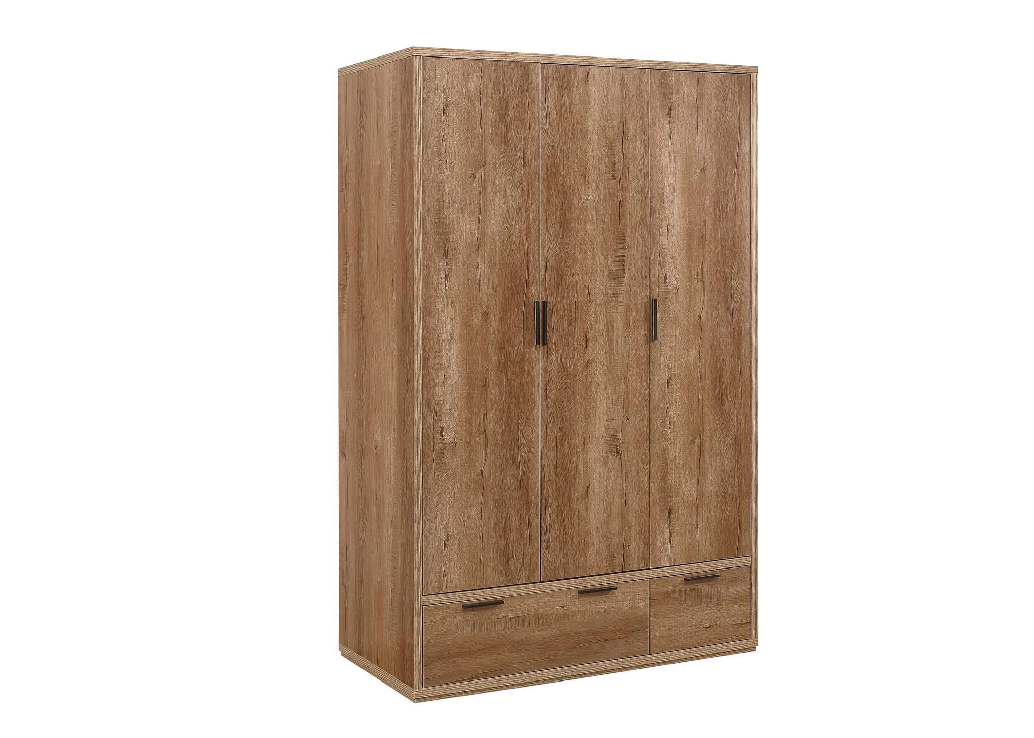 Stockwell 3 Door 2 Drawer Wardrobe - Wardrobes, photo 3 of 10