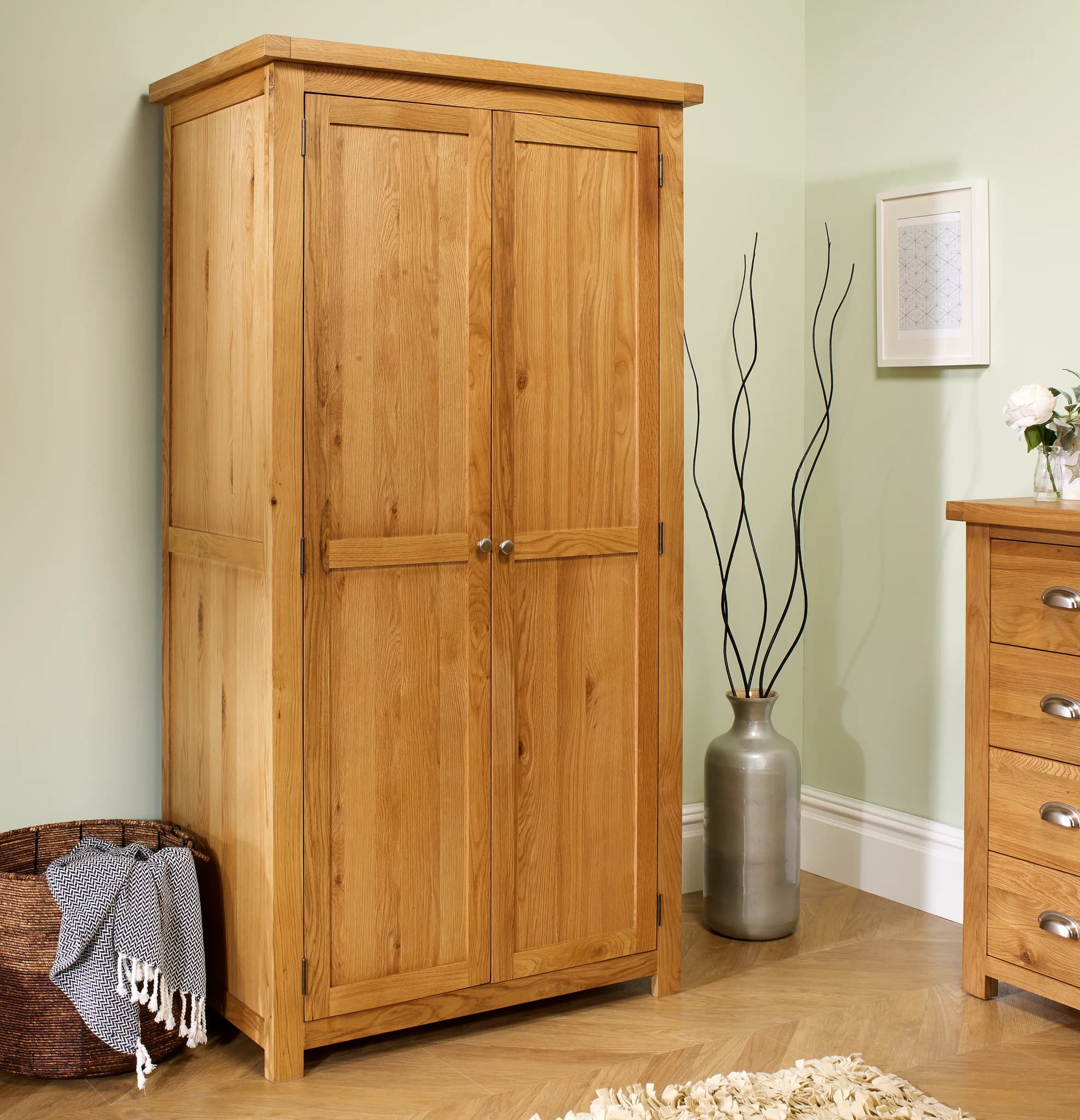 Woburn 2 Door Wardrobe - Wardrobes, photo 4 of 10