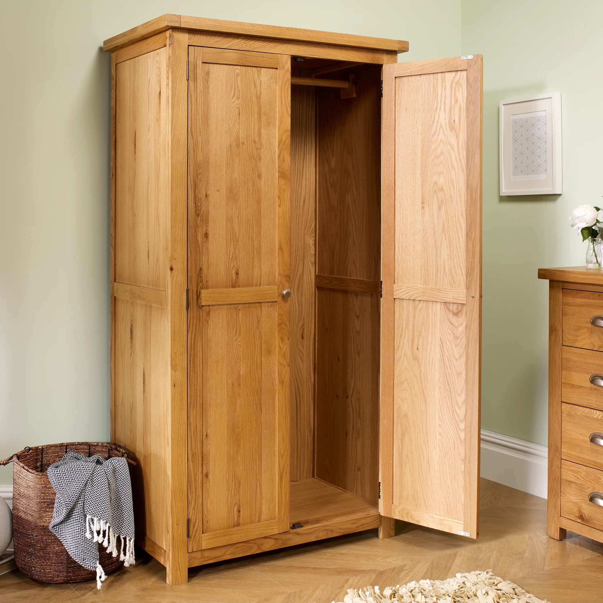 Woburn 2 Door Wardrobe - Wardrobes, photo 10 of 10