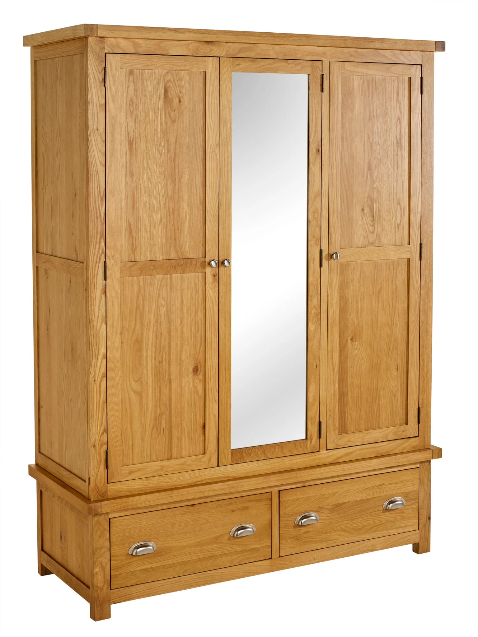 Woburn 3 Door 2 Drawer Wardrobe - Wardrobes, photo 2 of 10