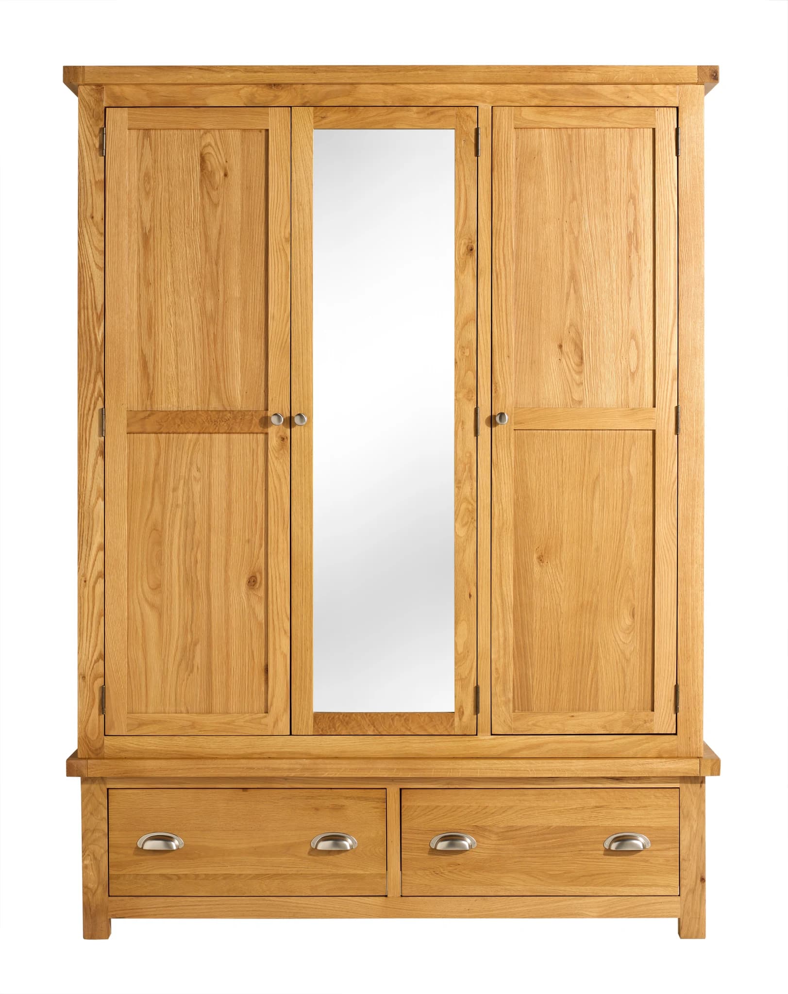 Woburn 3 Door 2 Drawer Wardrobe - Wardrobes, photo 3 of 10