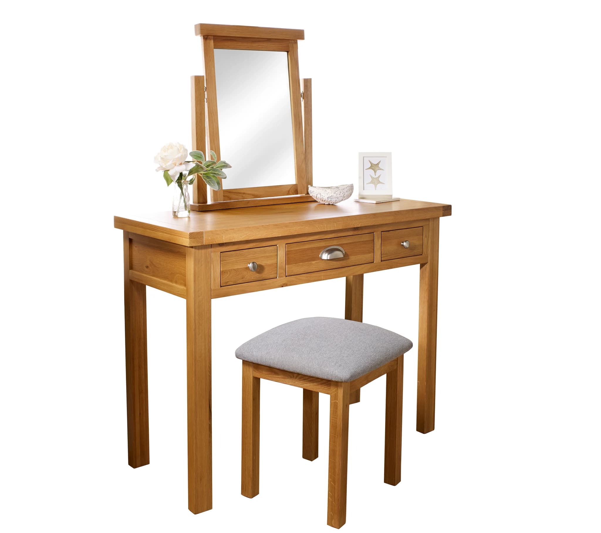 Woburn 3 Drawer Dressing Table - Tables, photo 4 of 10