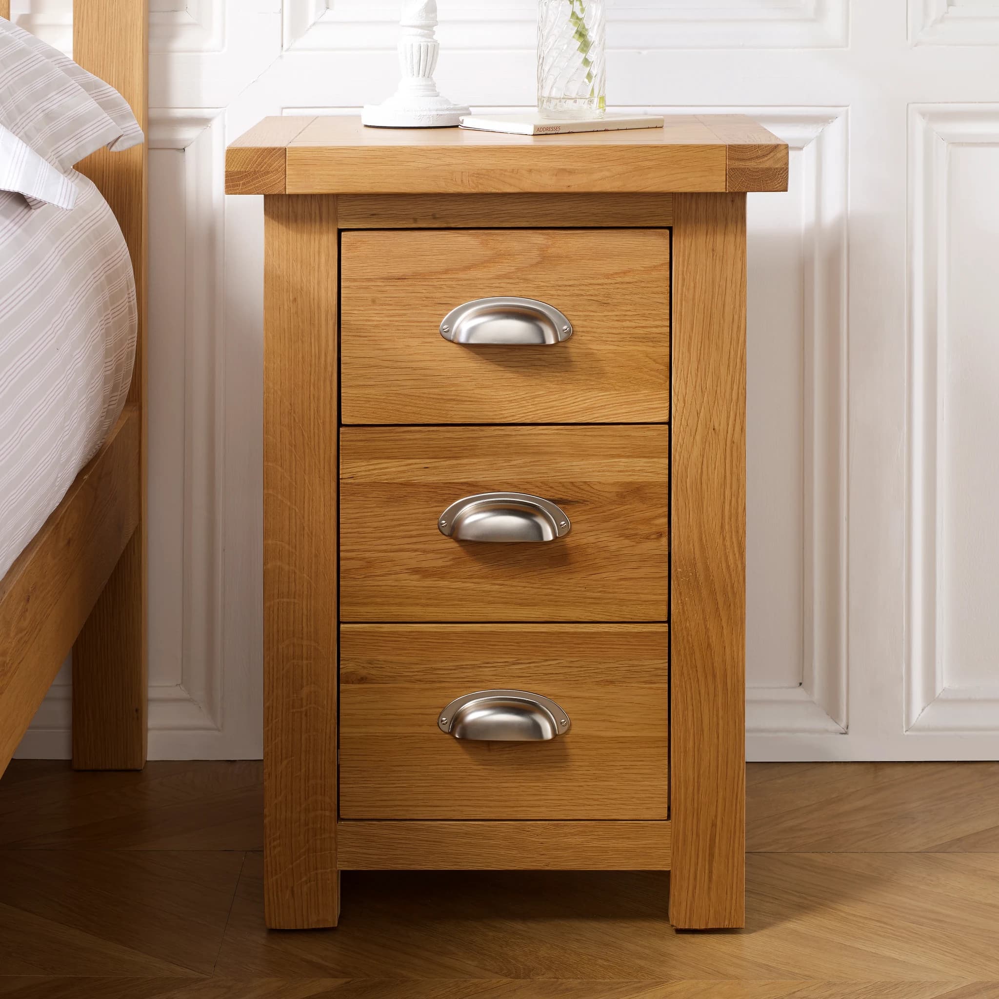 Woburn Large 3 Drawer Bedside - Bedside tables, photo 8 of 10