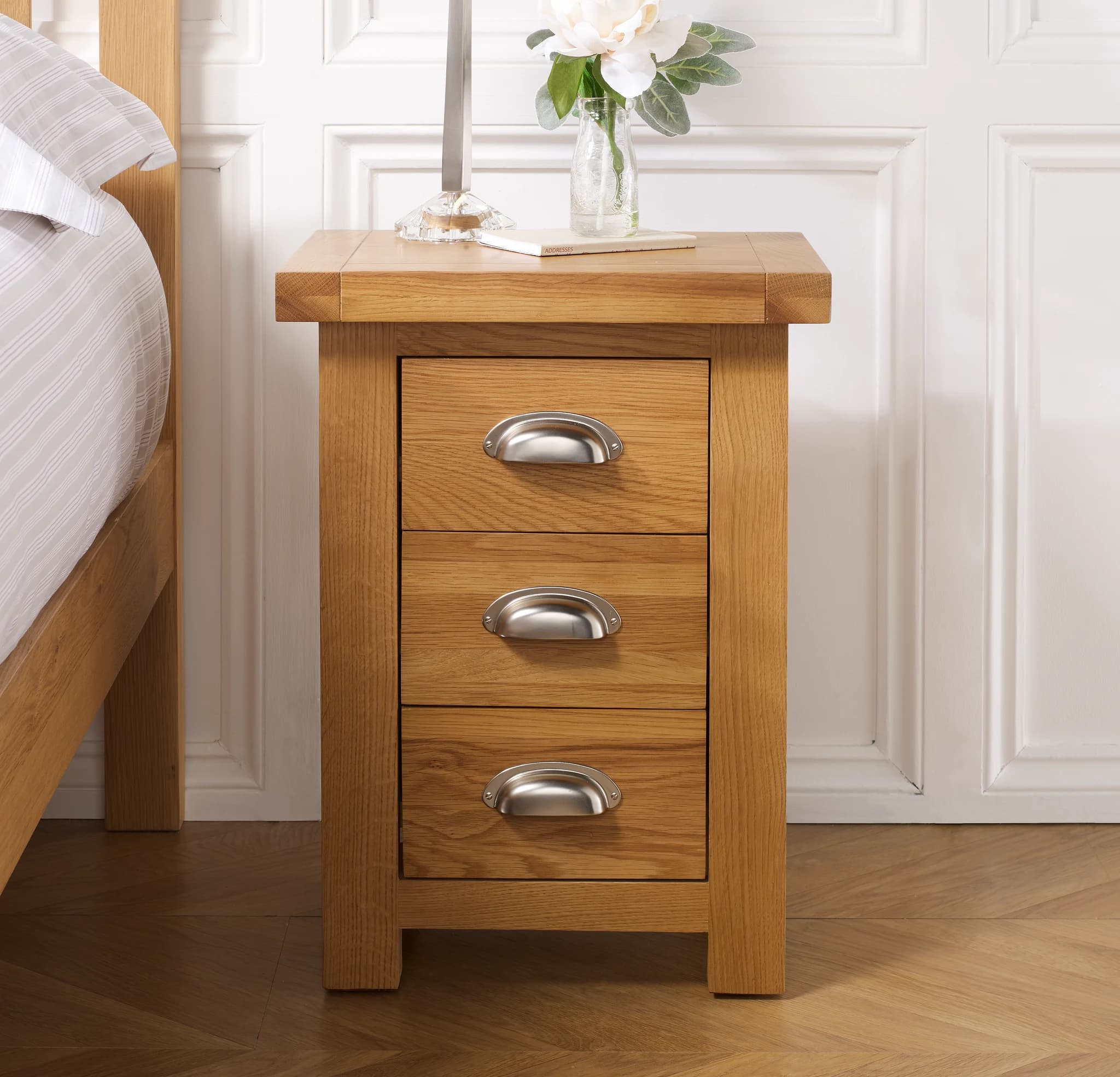 Woburn Small 3 Drawer Bedside - Bedside tables, photo 5 of 10