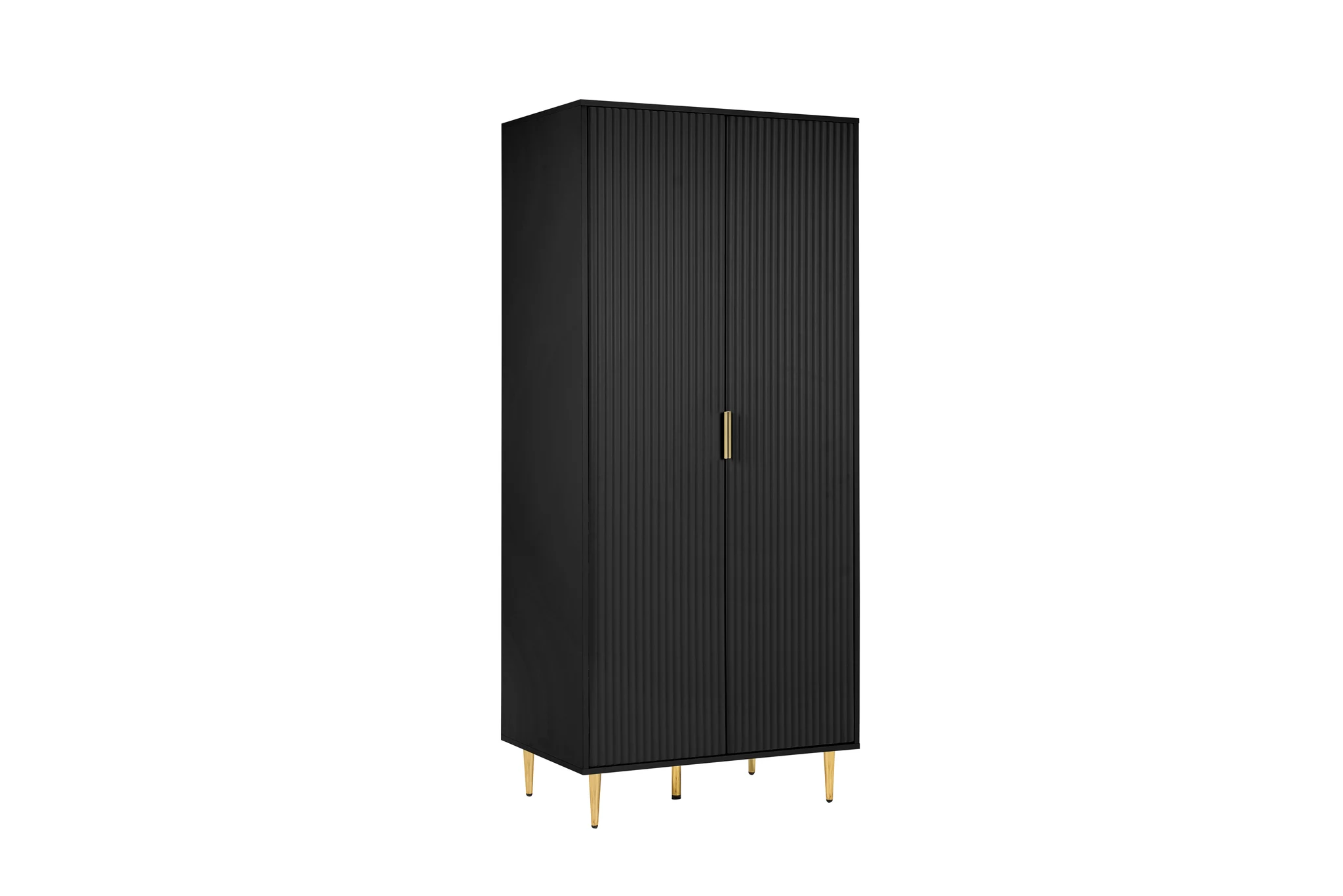 Zara 2 Door Fluted Wardrobe - Wardrobes, photo 3 of 10