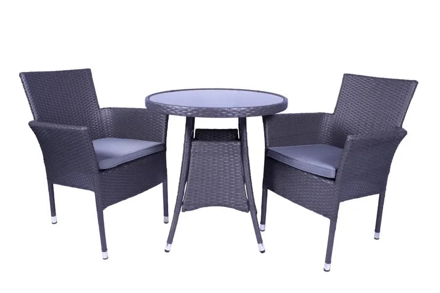 Malaga 2 Seater Fixed Bistro Set - Outdoor, photo 4 of 4