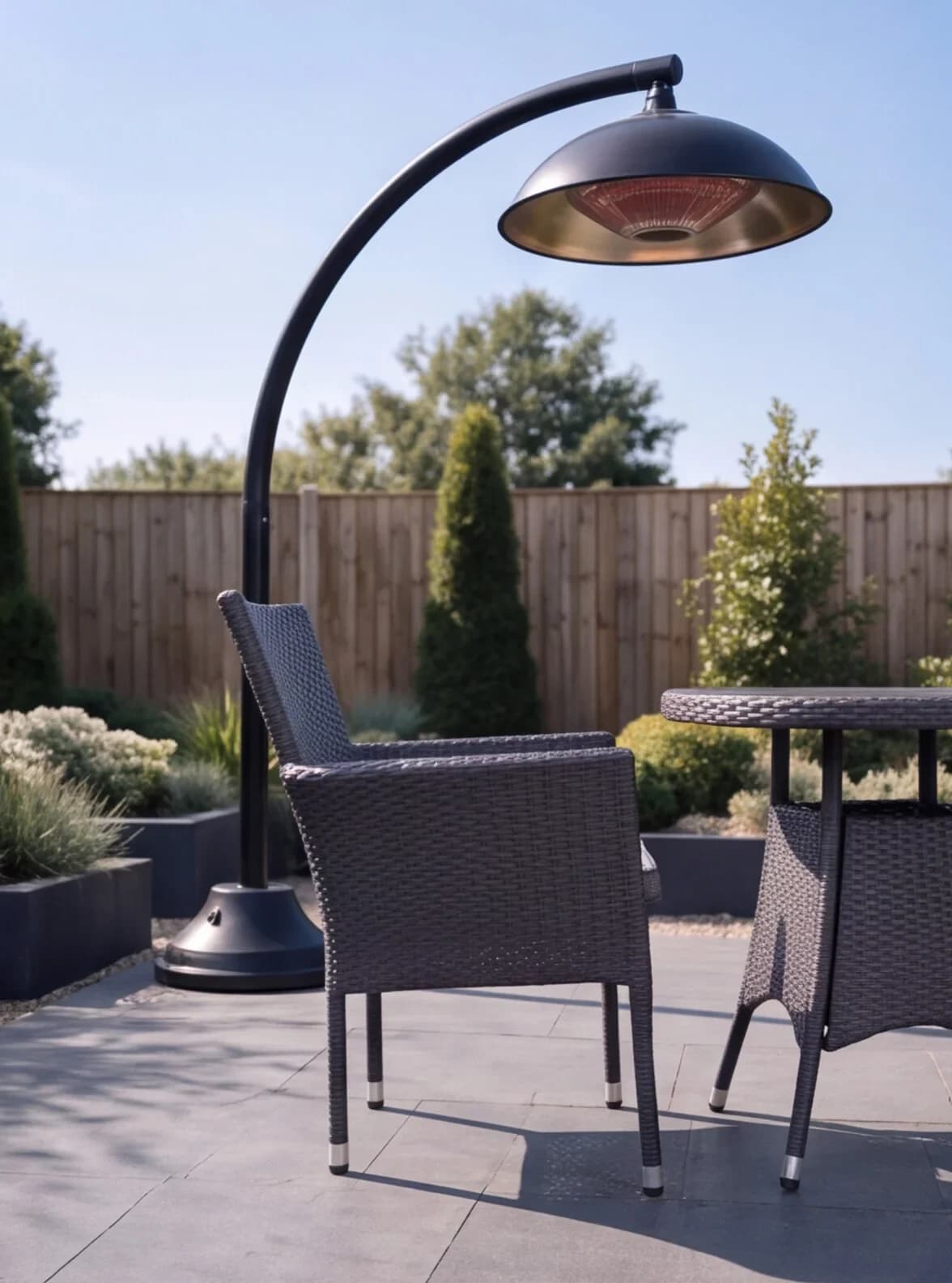 Malaga 2 Seater Fixed Bistro Set - Outdoor, photo 3 of 4