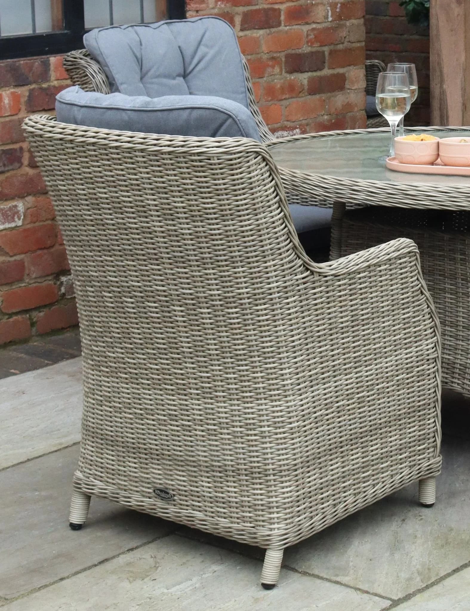 Wentworth 4 Seater Comfort Dining Set - Outdoor, photo 3 of 6