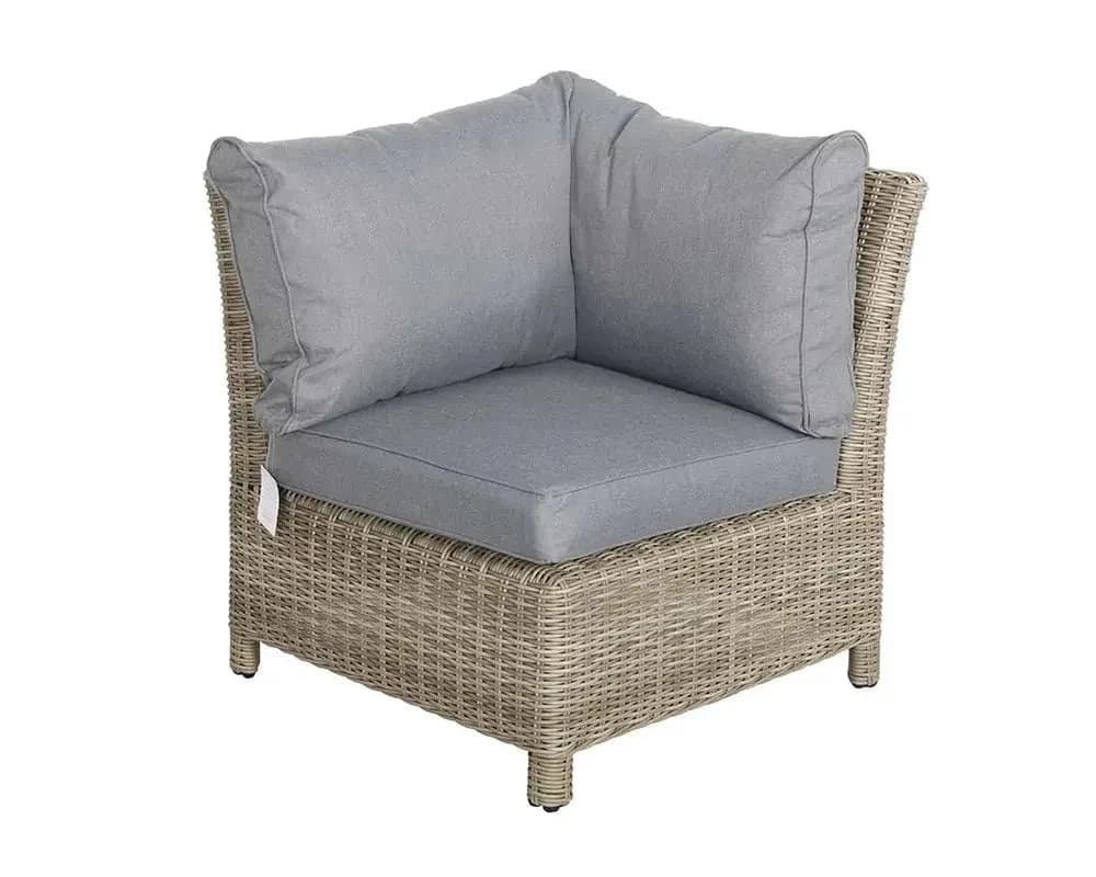 Wentworth 8 Seater Deluxe Modular Corner Dining & Lounging Set with Square Fire Pit Table - Outdoor, photo 6 of 6
