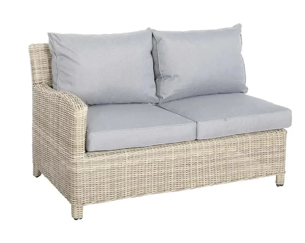 Wentworth 8 Seater Deluxe Modular Corner Dining & Lounging Set with Square Fire Pit Table - Outdoor, photo 5 of 6