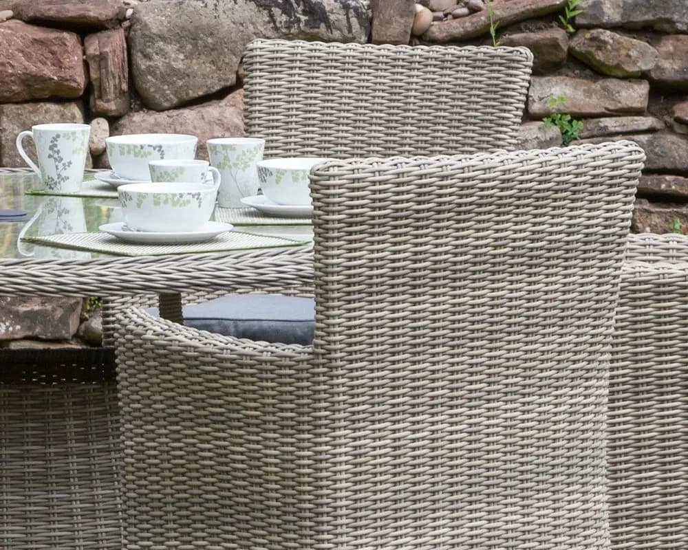 Wentworth 6 Seater Carver Dining Set - Outdoor, photo 4 of 7