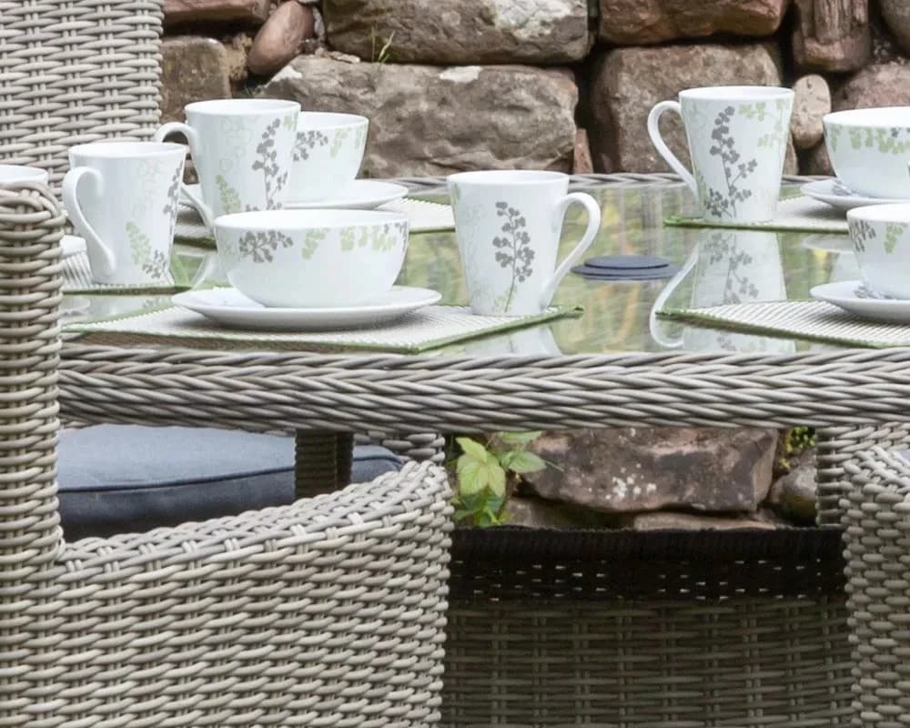 Wentworth 6 Seater Carver Dining Set - Outdoor, photo 3 of 7