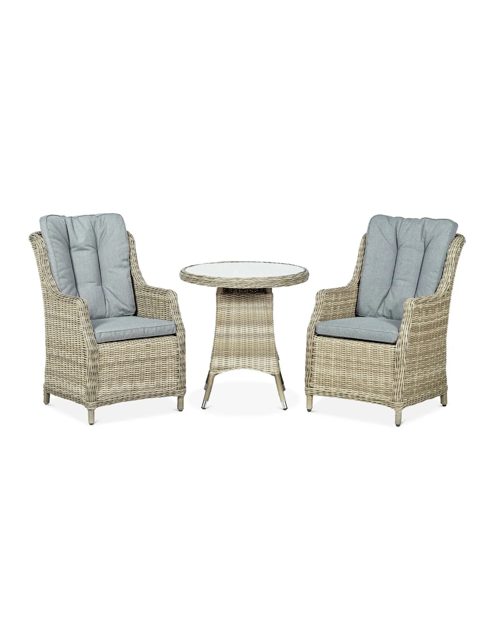 Wentworth 2 Seater Comfort Bistro Set - Outdoor, photo 5 of 6