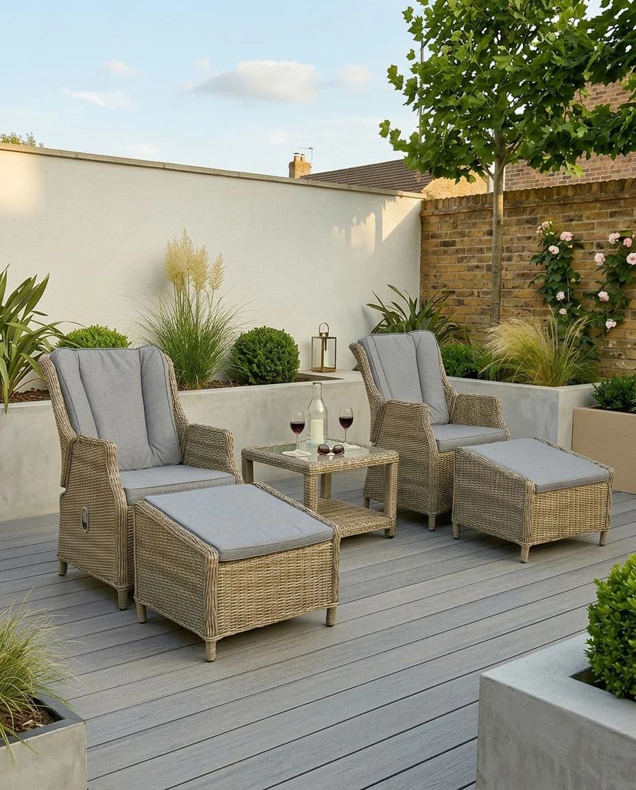 Wentworth 2 Seater Recliner Comfort Set - Outdoor, photo 1 of 4
