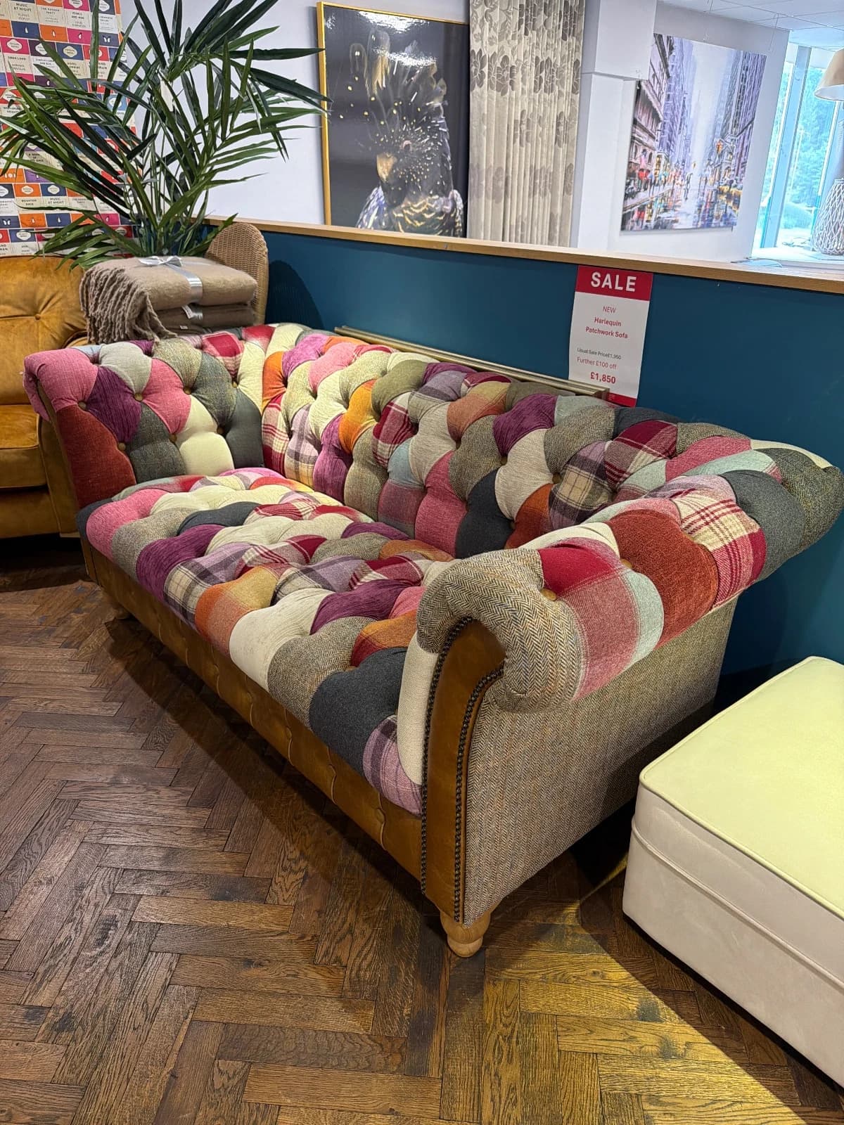 Harlequin Patchwork Sofa