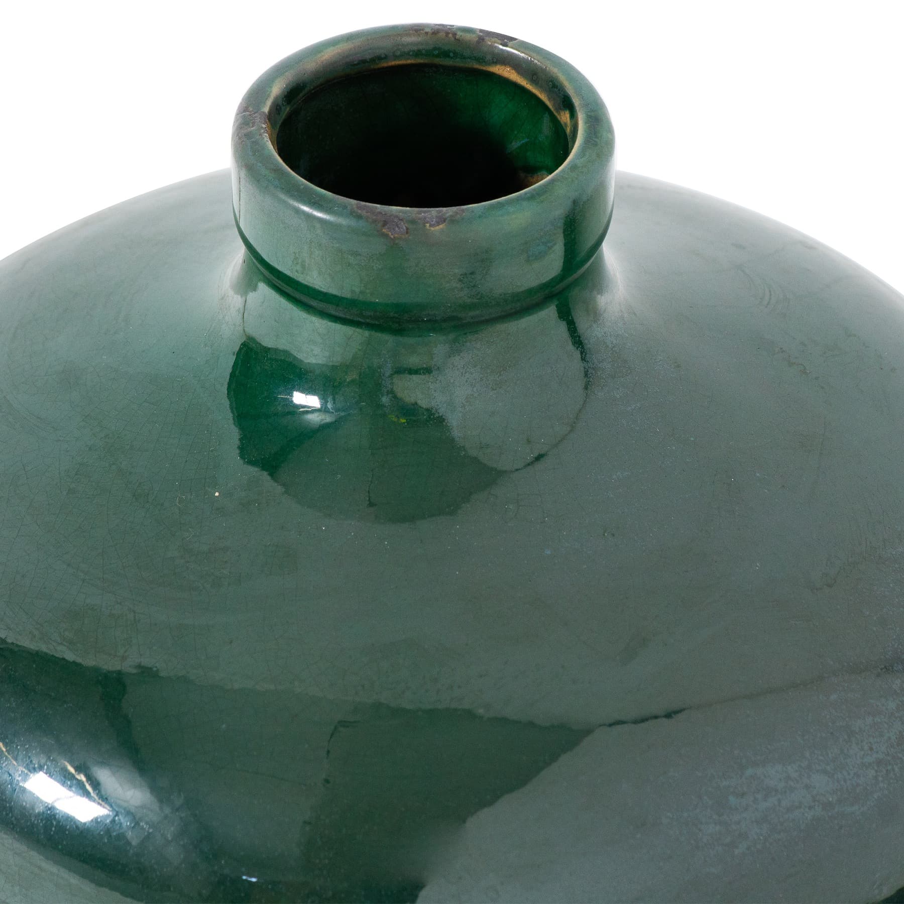 Garda Emerald Glazed Eve Vase - Vases, photo 3 of 4