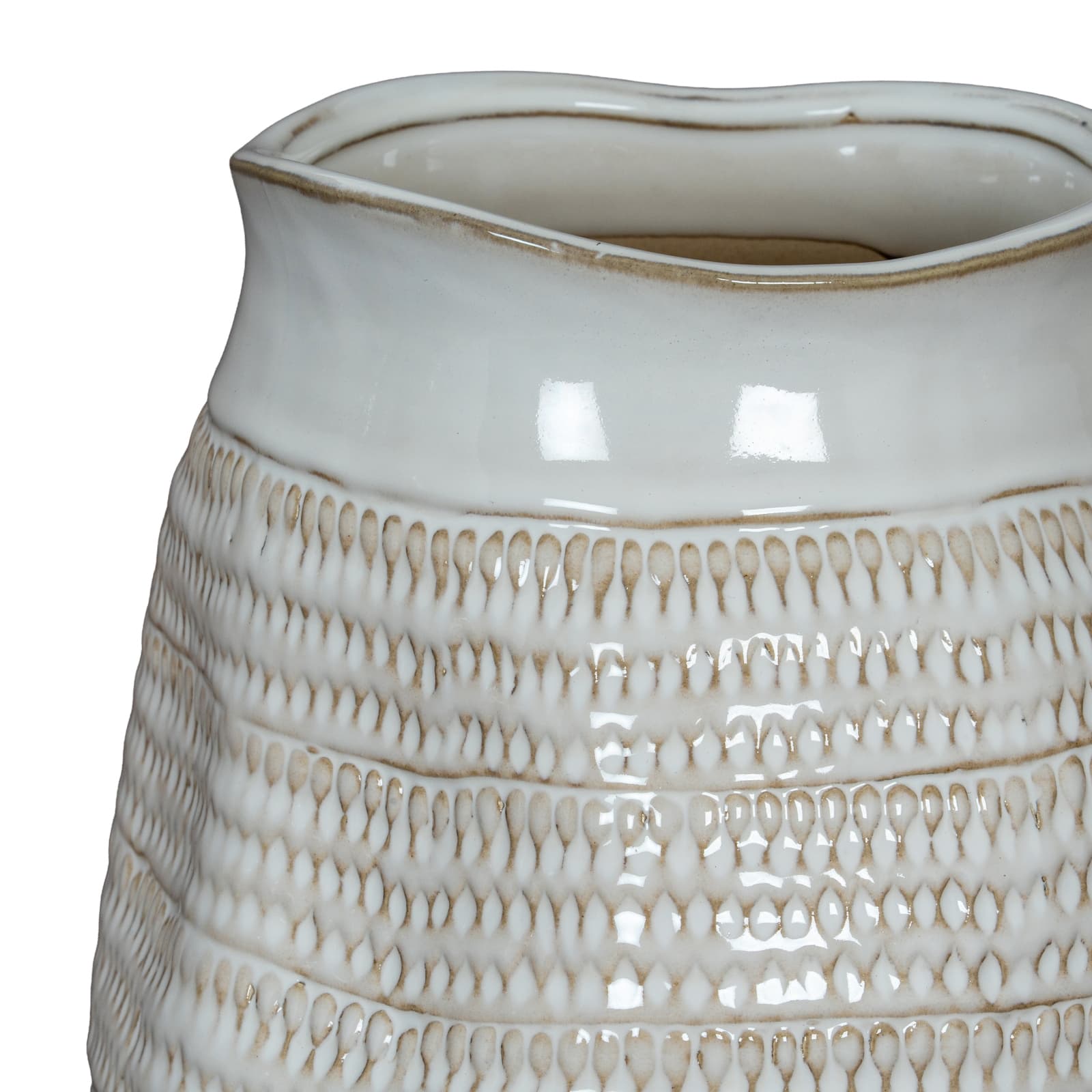 Tava Wide Hewn Vase - Vases, photo 4 of 6