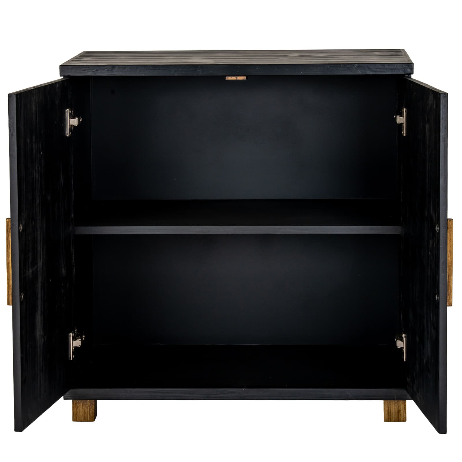 Lennox Black 2 Door Small Sideboard - Sideboards, photo 5 of 6