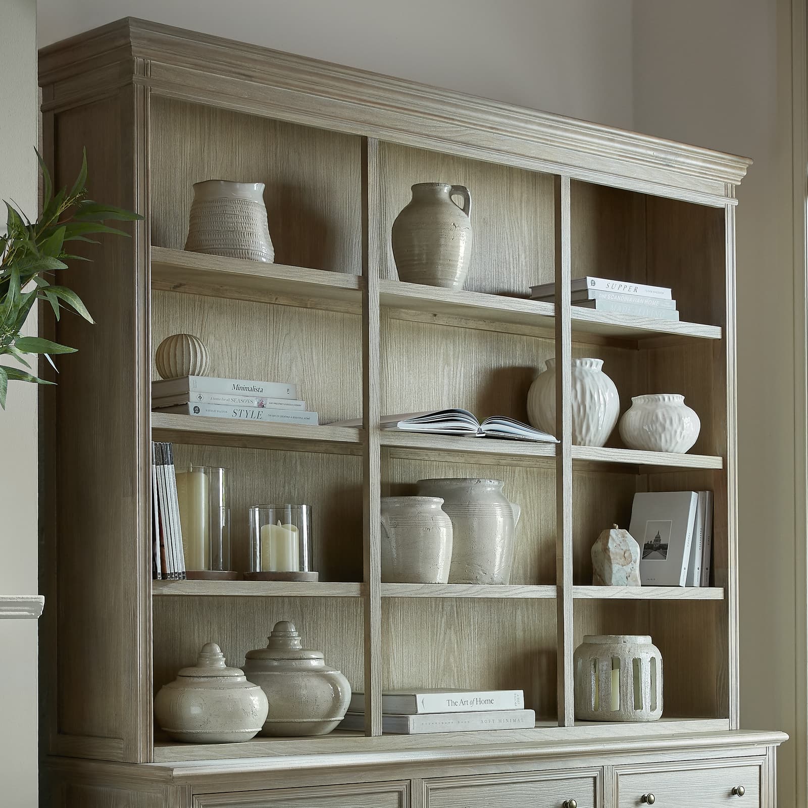 Delphine Collection 3 Shelf Large Dresser Top - Chests of drawers, photo 2 of 6