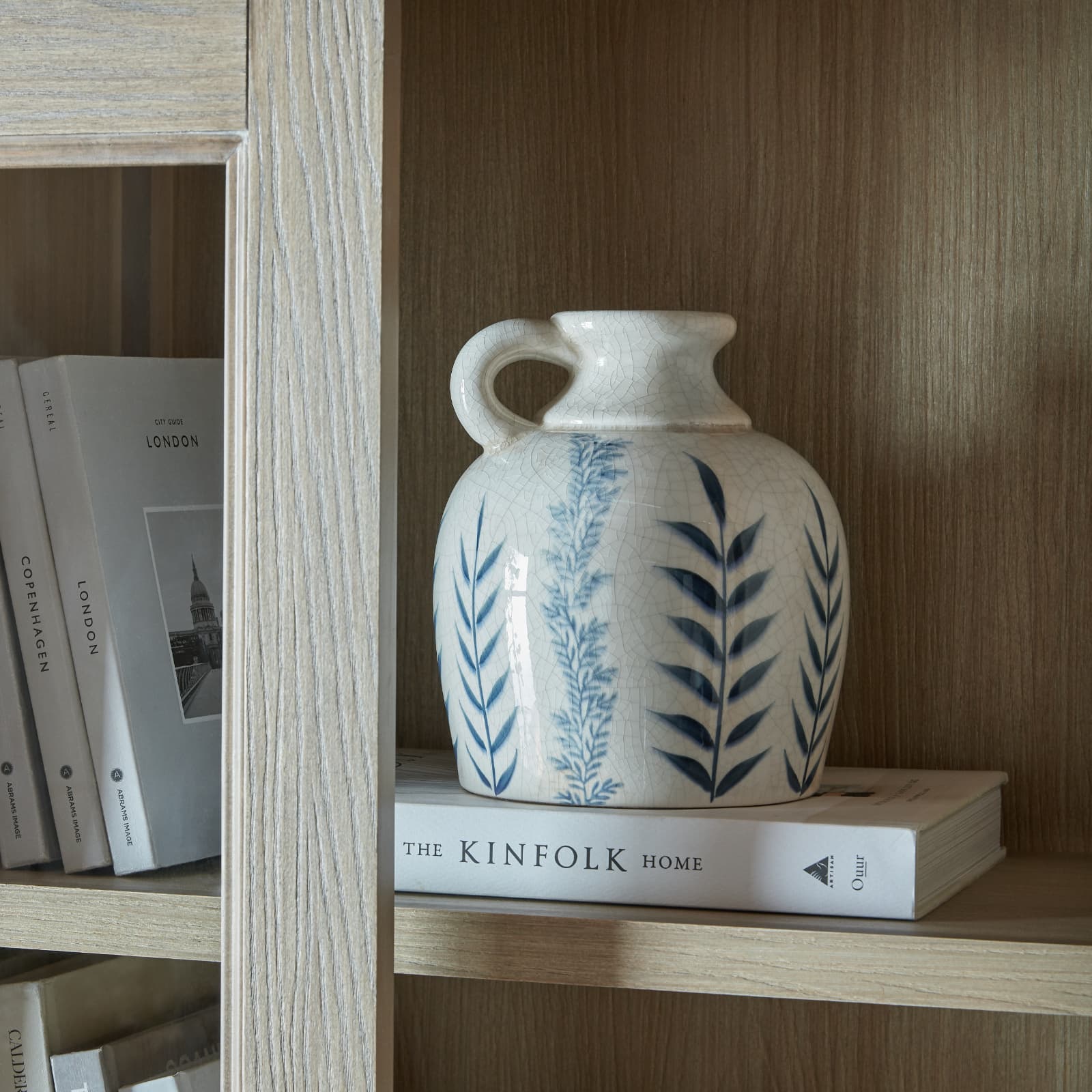 Blue Flora Amphora Jug Vase - Vases, photo 2 of 6
