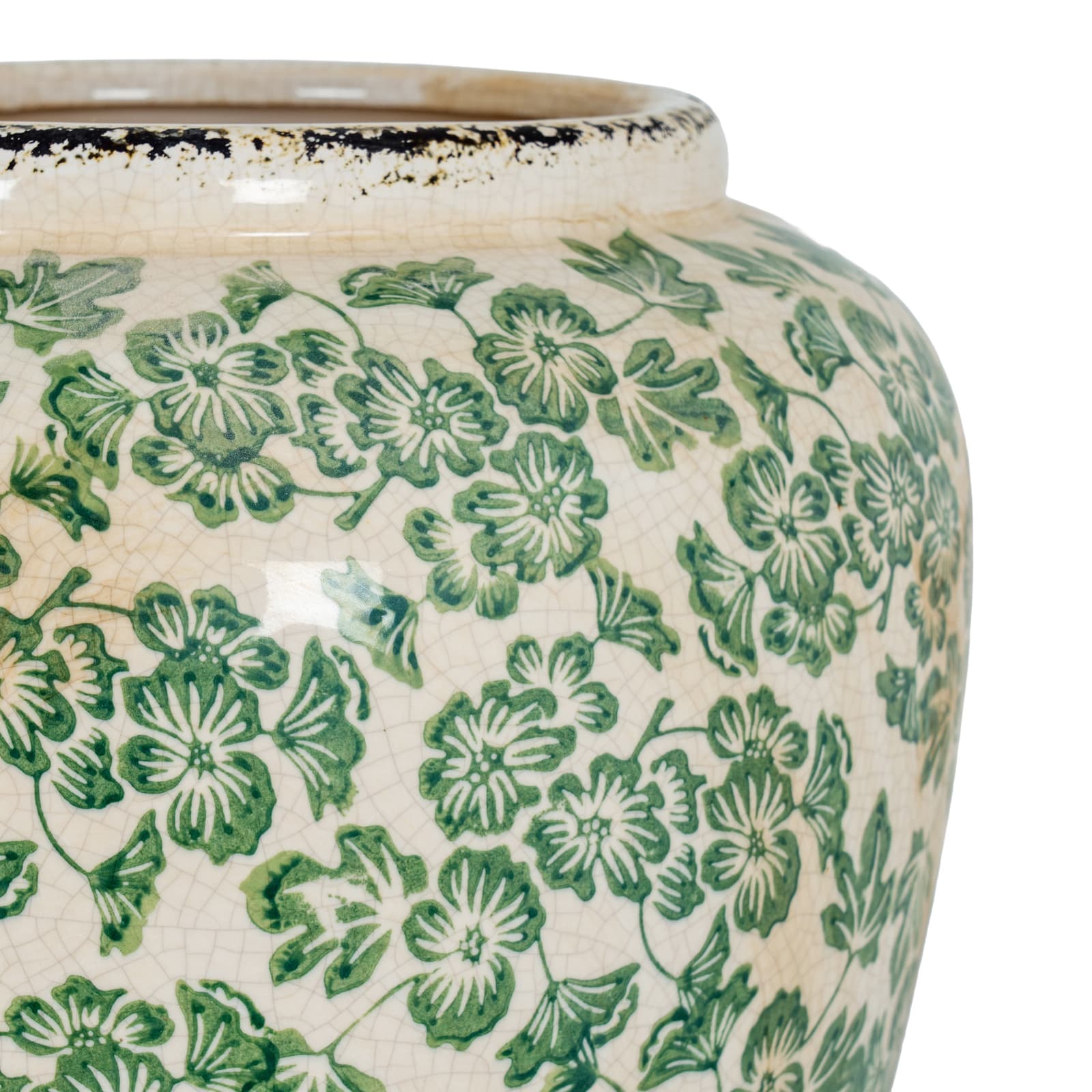 Large Green Clover Olpe Vase - Vases, photo 3 of 5