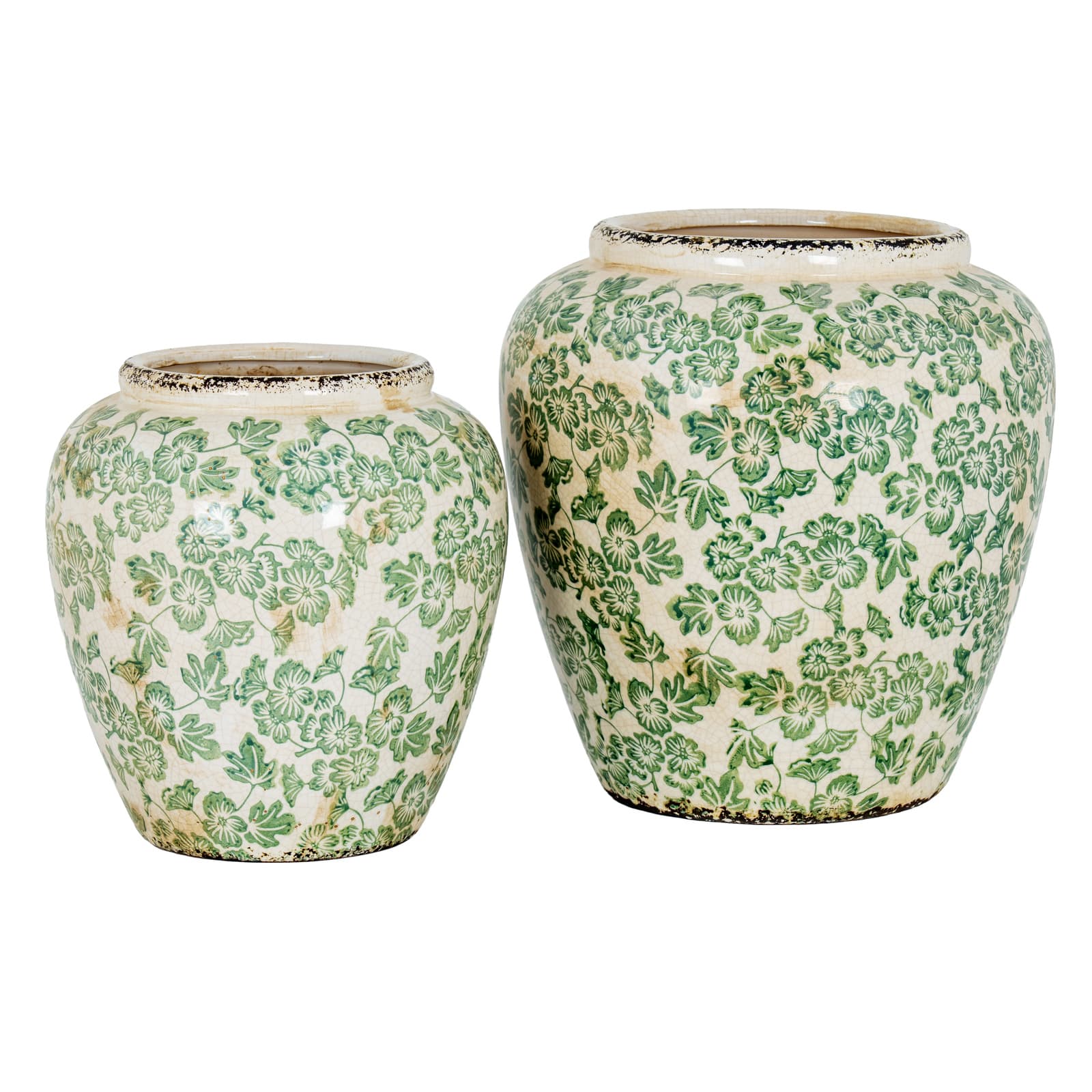 Large Green Clover Olpe Vase - Vases, photo 5 of 5