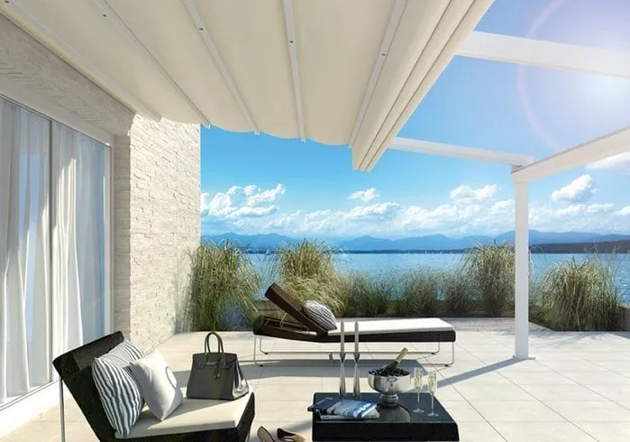 Weinor Plaza Viva pergola awnings