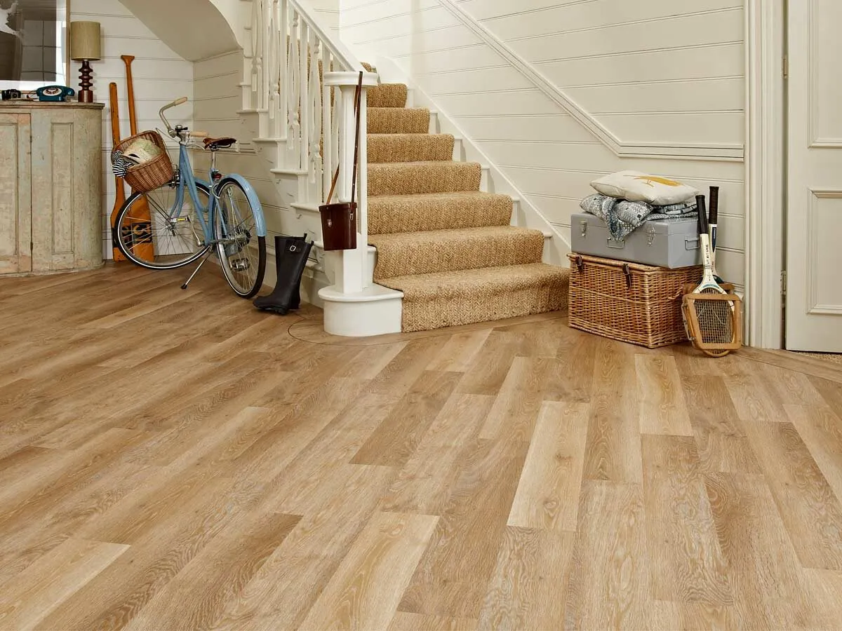 LVT flooring suited to kitchens and busy rooms