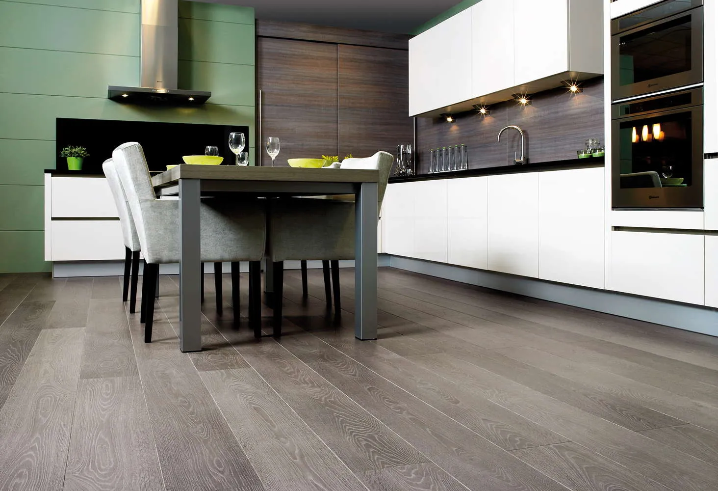 Hard-wearing laminate flooring boards