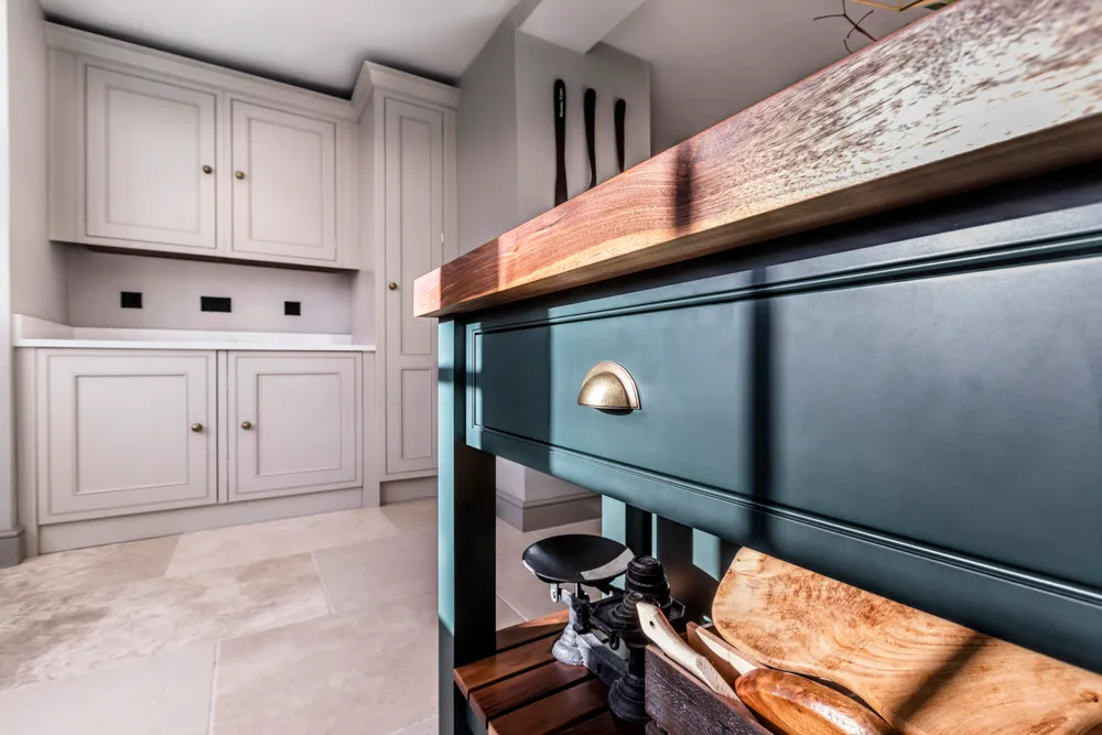 Fabric and furnishing detail, Blandford project