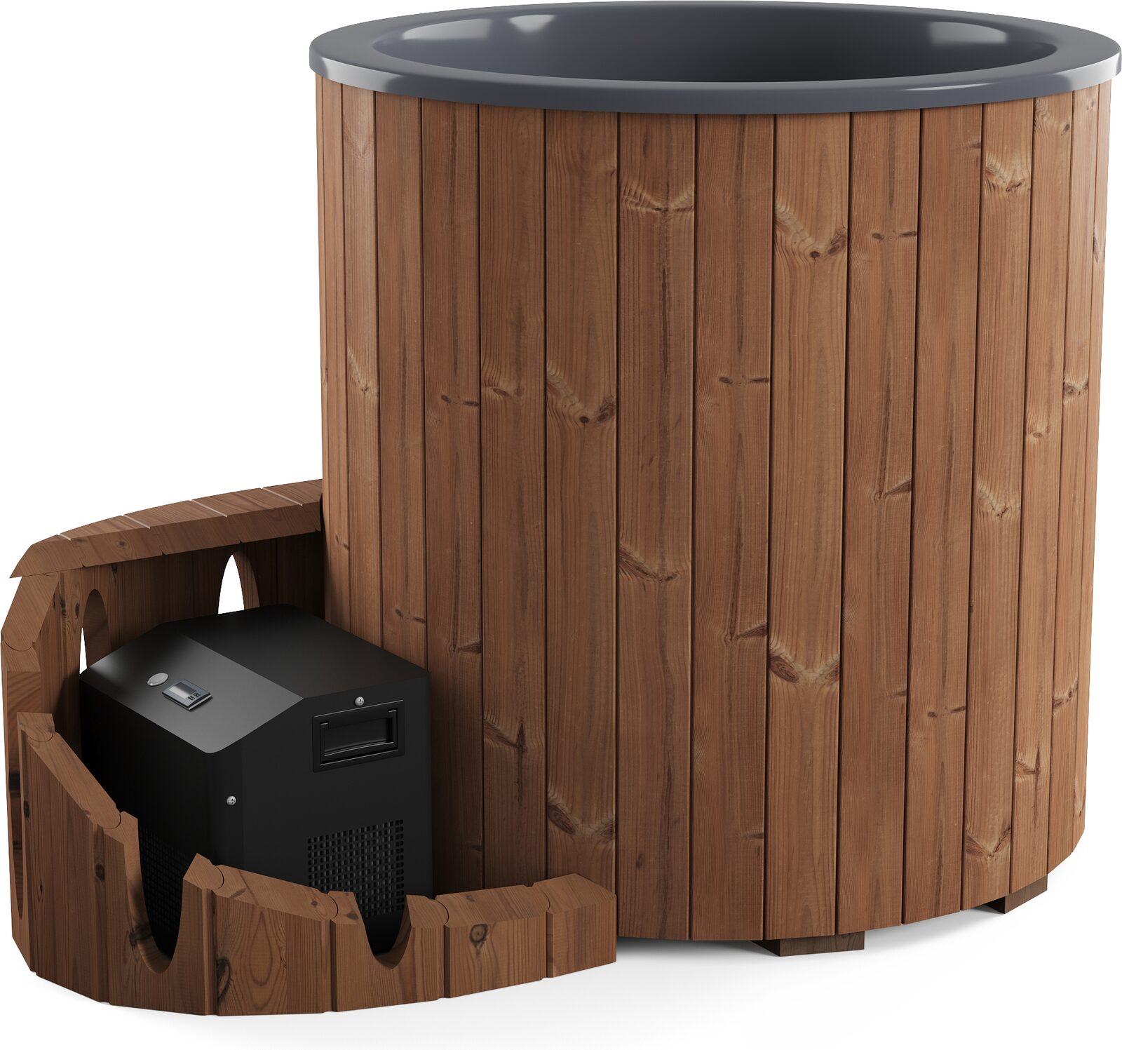Ice Tub 100 angled configuration