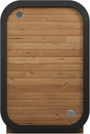 Solace glass door front configuration