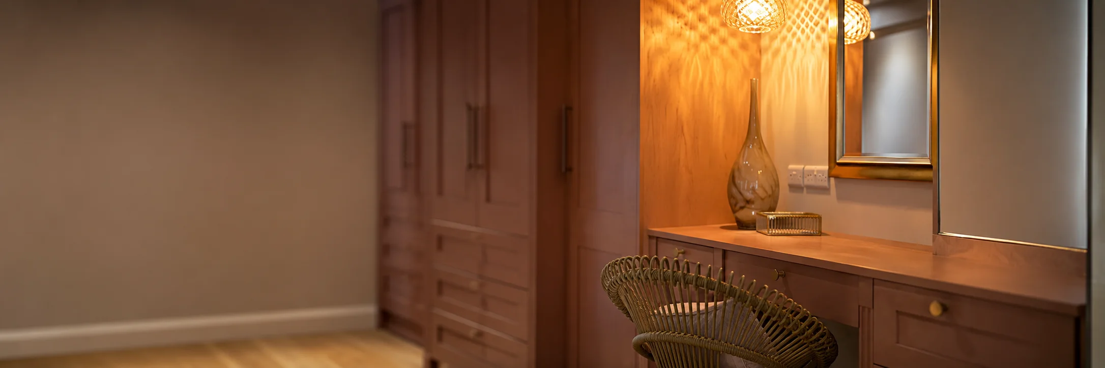 Fitted storage in a Crestwood interior