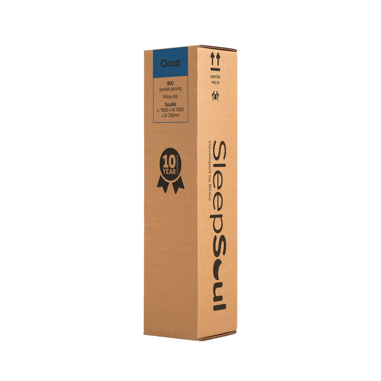 SleepSoul Cloud: How it arrives, boxed and rolled