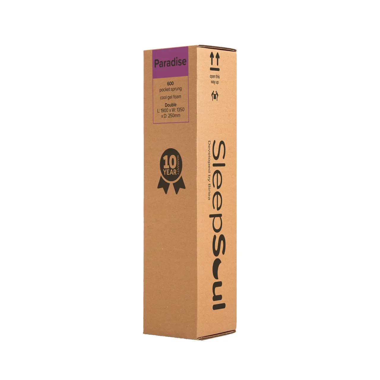 SleepSoul Paradise: How it arrives, boxed and rolled